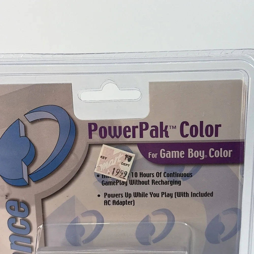 Game Boy PowerPak Color Performance accessory (2000) New Deadstock NOS Sealed